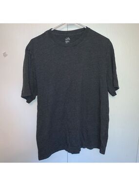 Men's John Ashford Gray T-shirt Size L